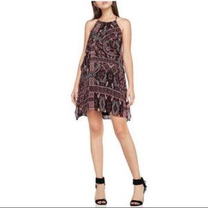 🍷BCBGENERATION🍷HALTER DRESS RUFFLED MINI🍷